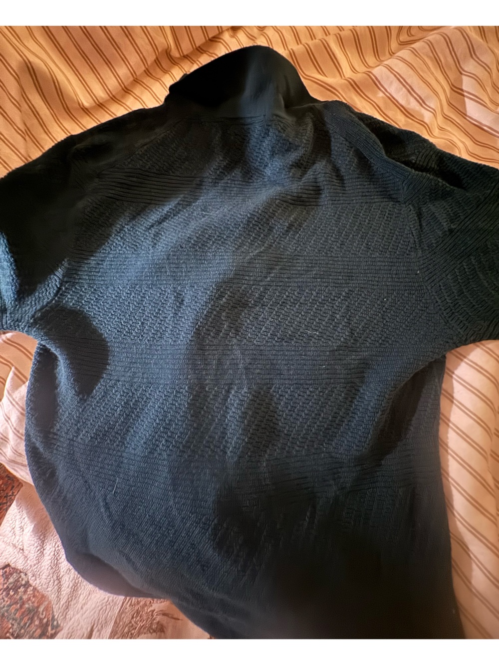Abercrombie & Fitch Green Knit Polo Top - Picture 4 of 4